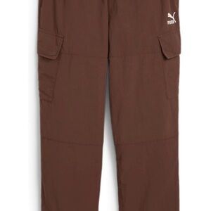 Puma Woven Brown Cargo Pants